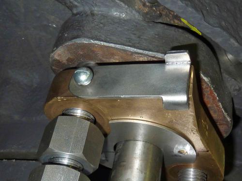 Schmiergefäßdeckel Schieberstangenstopfbüchse