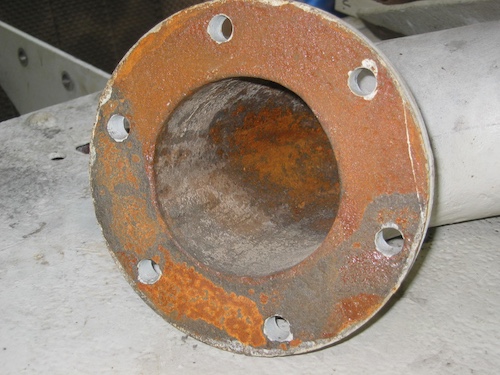 260809 Einfüllrohr vorher